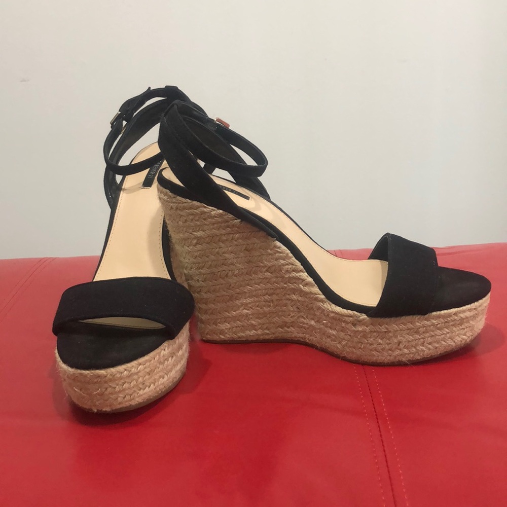 Ankle strap black, Forever 21 shoes.